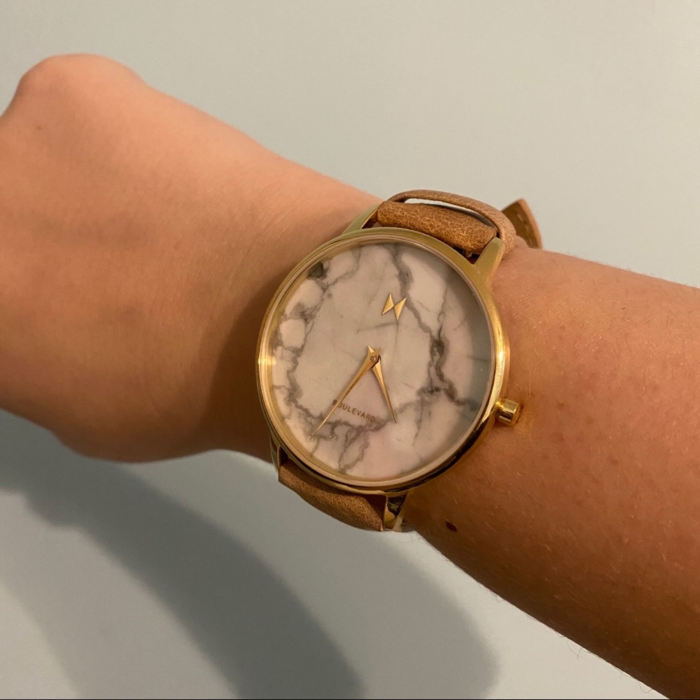 MVMT Laurel Marble Watch